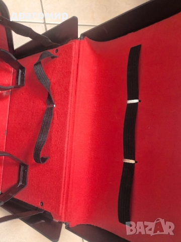 Vintage Omnica Black Leather Camera Case, снимка 9 - Чанти, стативи, аксесоари - 52489083