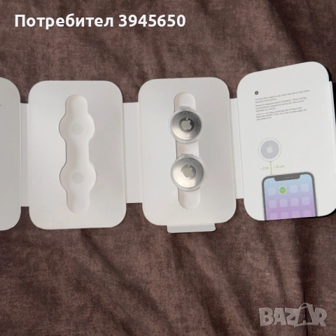 AirTag - 2 броя , снимка 2 - Аксесоари за Apple - 53271092