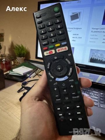 Оригинално дистанционно за телевизор Sony RM-TTX300E, снимка 2 - Дистанционни - 53753208