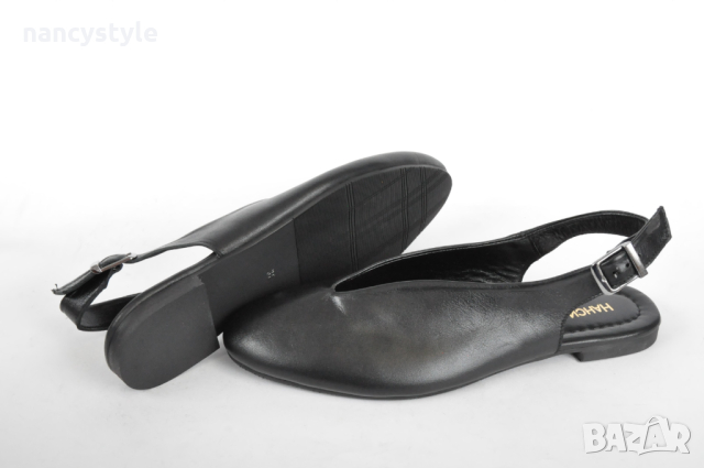 СЕЗОН'24! Леки и удобни дамски сандали от естествена кожа - Два цвята, снимка 5 - Сандали - 44938457
