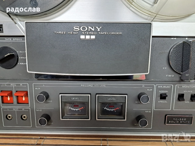 SONY TC-366, снимка 3 - Микрофони - 52921391