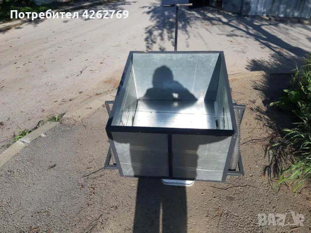 Количка за домашни нужди, товари. Може да се тегли със мото фреза, снимка 2 - Други - 50095593