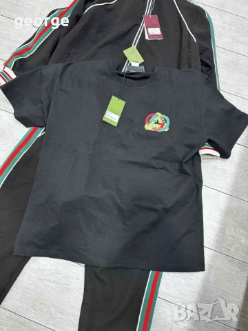 Екип Gucci с тениска - размер XL - нов, снимка 17 - Спортни дрехи, екипи - 52624235