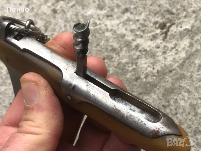 старинно ножче "ANTOINE A. GRENOBLE" - XVIII- XIX век - ОРИГИНАЛ - УНИКАТ, снимка 14 - Ножове - 50407571