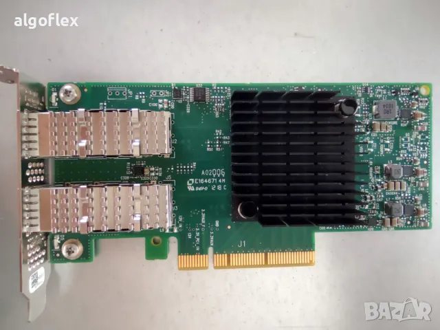 Мрежов Адаптер HPE 640SFP28 25Gb DP SFP28 PCIe3 x8 Mellanox CX4121A, снимка 9 - Мрежови адаптери - 44342630