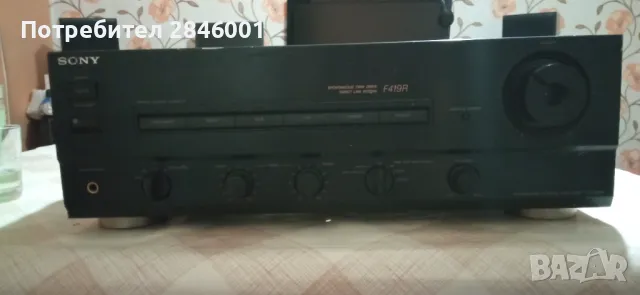 SONY F419R, снимка 1 - Ресийвъри, усилватели, смесителни пултове - 47753166