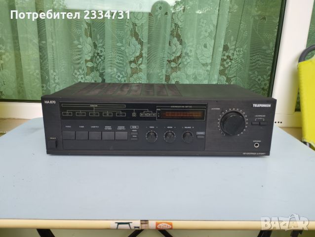 Telefunken ha 870, снимка 1 - Ресийвъри, усилватели, смесителни пултове - 45387008