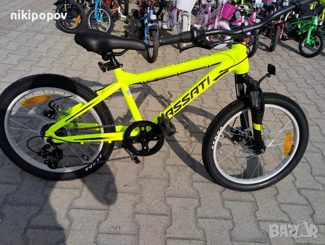 PASSATI Алуминиев велосипед 20" ALUMINIUM жълт, снимка 2 - Велосипеди - 53838767