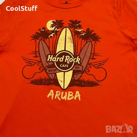Тениска Hard Rock Cafe Aruba Размер XL, снимка 2 - Тениски - 53927400