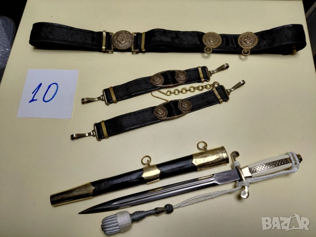 Кортик на Военноморския флот 10 обр.1951г., снимка 5 - Колекции - 52430277