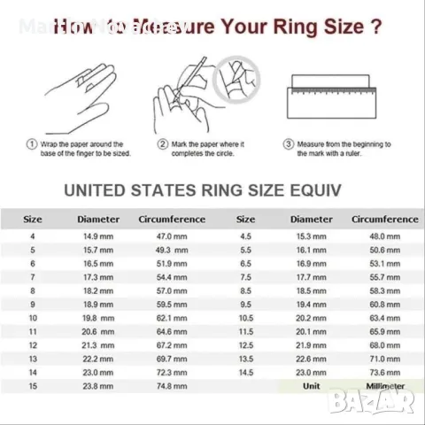 Сребърен пръстен с мойсанит (Диамант) 0.5 карата, снимка 13 - Пръстени - 50101893