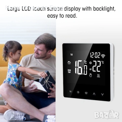 Интелигентен Wi-Fi термостат за стая,ME81H, снимка 7 - Други - 54012148