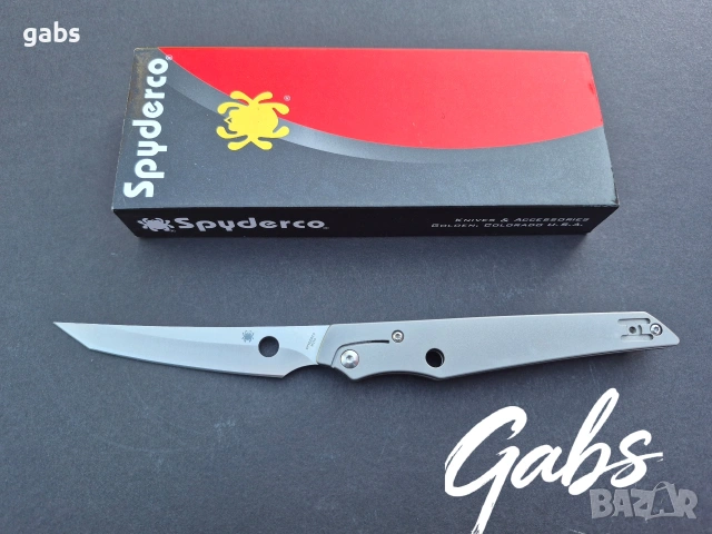 Сгъваем нож Spyderco COBOL C273, снимка 3 - Ножове - 54143240