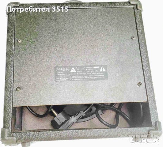 Кубе усилвател за бас електрическа китара ROCKTILE GF-15 , снимка 3 - Ресийвъри, усилватели, смесителни пултове - 51234758
