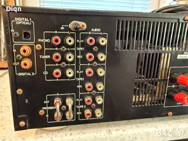 Akai AM-65 Стерео усилвател DAC , снимка 3 - Ресийвъри, усилватели, смесителни пултове - 51539413