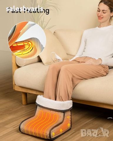 Електрически подгряващ уред за крака: Бързо загряващ подложка за крака, снимка 5 - Други - 45211404