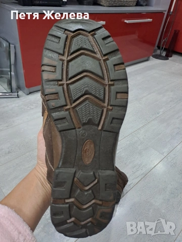 Мъжки обувки от естествена кожа MEMPHIS -N45, снимка 6 - Ежедневни обувки - 53232660