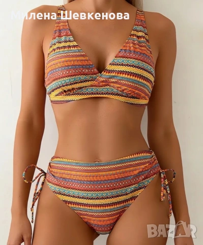 Нов бански с висока талия, р-р L