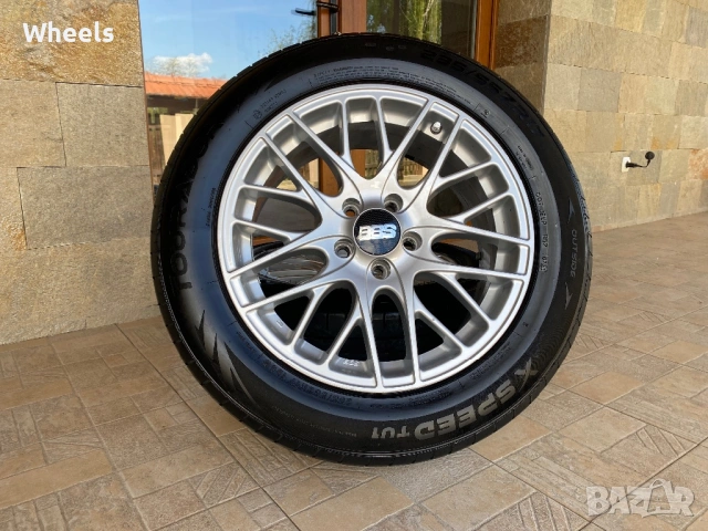 17" 5x112 BBS CS - Vw Audi Skoda Seat Mercedes , снимка 7 - Гуми и джанти - 54291902
