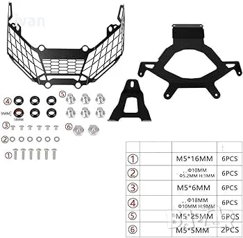 предна решетка за Honda X-ADV XADV X ADV 750 2017 2018 2019 2020

, снимка 4 - Части - 49583976