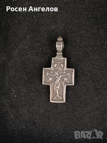 Кръст Исус Христос , снимка 2 - Колиета, медальони, синджири - 52378487