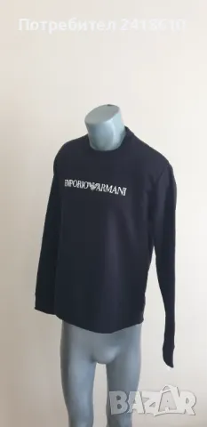 Emporio Armani Esentials Mens Size M НОВО! ОРИГИНАЛ! Мъжки Блузи!, снимка 2 - Блузи - 47054348