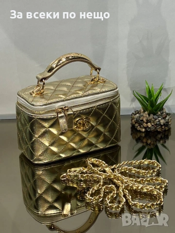 Chanel Дамска Чанта Тип Куфар - Различни Цветове Код SK1058, снимка 7 - Чанти - 53790851