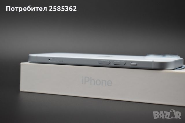 iPhone 15 Blue 128 Gb Гаранционен, снимка 11 - Apple iPhone - 45326853