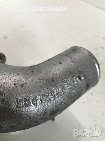 Тръба за интеркулер за Peugeot Jumper, Boxer, Ducato 2.8 HDI (2004) 98479428, снимка 3 - Части - 53799285