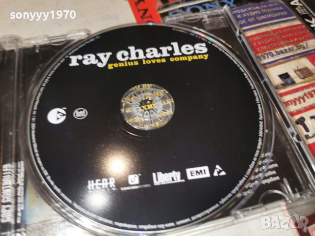 RAY CHARLES CD 1101260628, снимка 8 - CD дискове - 53059400