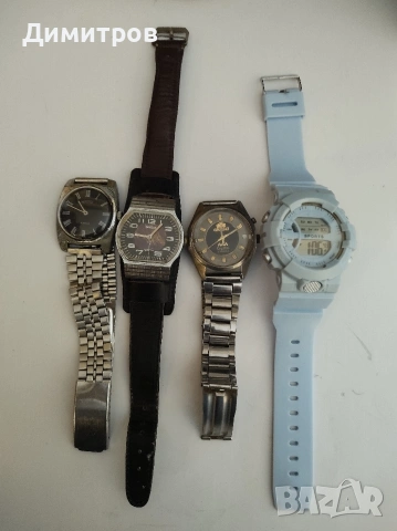 4 броя ръчни часовници, снимка 2 - Мъжки - 54164383