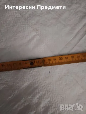 Стар Немски Дървен Метър, снимка 4 - Други ценни предмети - 50100539