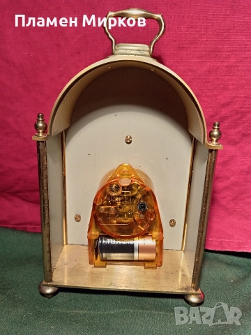 Германски настолен елмеханичен часовник, снимка 5 - Антикварни и старинни предмети - 52852168