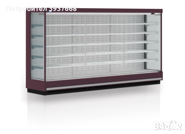 Стенна хладилна витрина, снимка 2 - Витрини - 53443840
