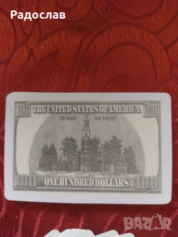 стари карти за игра Dollars, снимка 4 - Карти за игра - 54176620