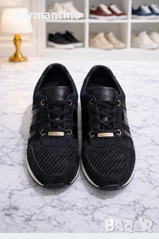 Tommy Hilfiger N 38 кожени сникърси, снимка 2 - Дамски ежедневни обувки - 54061993