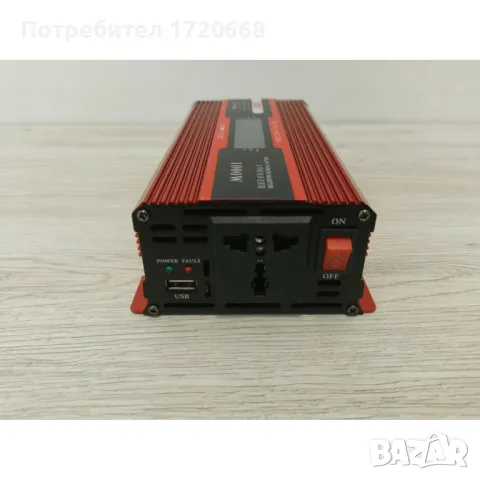 Инвертор с Дисплей 12-220V 1000W, снимка 3 - Къмпинг мебели - 46908975