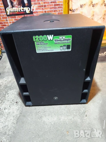 Mackie Thump 18S - 1200W 18'' Powered Subwoofer, снимка 2 - Тонколони - 53151854