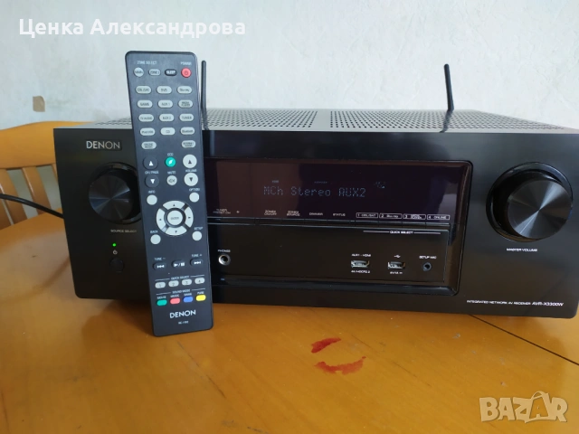 Denon AVR-X3300W, снимка 5 - Ресийвъри, усилватели, смесителни пултове - 53362528