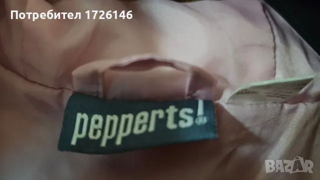 Детско розово олекотено зимно яке Pepperts, снимка 7 - Якета - 48690466