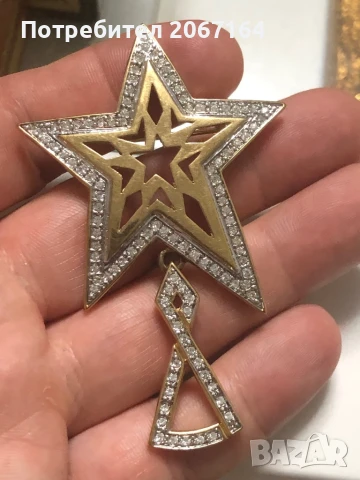 Брошка маркирана