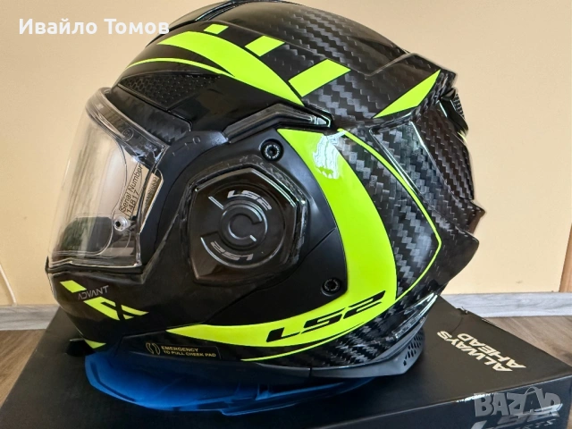 Каски за мотор  Scorpion EXO и LS2 Advant, снимка 11 - Аксесоари и консумативи - 52342953