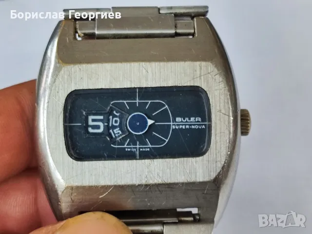 Механичен часовник Buler super-nova 13081, снимка 2 - Мъжки - 46962877