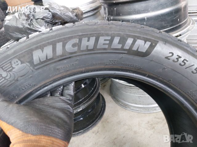 2бр.зимни гуми  Michelin235 55 19  dot4719 цената е за брой!, снимка 4 - Гуми и джанти - 45253002