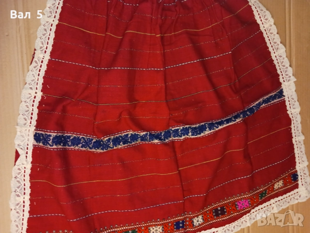 Автентична ХЪРЦОЙСКА тъкана престилка , носия, снимка 3 - Антикварни и старинни предмети - 52549985