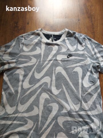 Nike Hand Drawn Aop Tee - страхотна мъжка тениска , снимка 4 - Тениски - 45734475