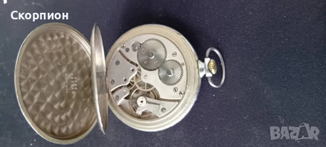 Швейцарски джобен часовник 1926г. - SYMA - РЯДЪК - ПРОМОЦИЯ, снимка 3 - Джобни - 48636631