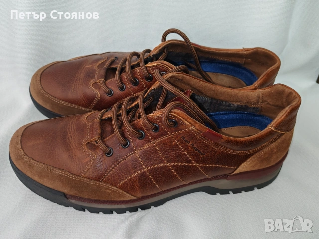 Удобни мъжки спортно-елегантни обувки от естествена кожа Hush Puppies №46, снимка 5 - Спортно елегантни обувки - 53629976