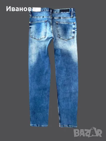 Slim дънки от еластичен деним, снимка 4 - Дънки - 49611385