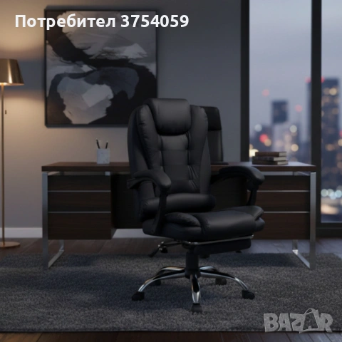 Ергономичен офис стол с усещане за истински комфорт, снимка 3 - Столове - 53148641